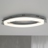 S625 stropní Stropní, přisazené svítidlo, těleso kov, chrom lesk, difuzor opál mat, LED 21W, teplá 3000K, 1400lm/cca 70W žár, Ra80, stmívat RC, 230V, IP20, 615x105mm náhled 2