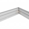 Rám pro LED panel 60x60 Montážní rám pro stropní montáž LED panelů, materiál hliník, povrch bílá, rozměry 600x600x70mm. náhled 4