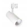 DELICATES LUX-LED 27W, DALI, MASO, UZENINY - MEAT Bodové svítidlo do 3F lišty pro osvětlení MASO, UZENINY, těleso hliník, bílá, LED 27W, 2160lm, stmív. DALI, vyzař. úhel 24°, 230V, IP20, rozměry 90x205x165mm, vč. 3F adaptér Nordic Aluminium náhled 1