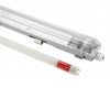 FRAGOR 1x20W, T8 Stropní nebo závěsné průmyslové prachotěsné svítidlo, spoj. do linií, těleso plast šedá, krycí plast čirý, pro LED zářivku 1x20W, 120cm, T8, G13, 230V, IP65, tř.2, rozměry 67x63mm, l=1297mm. náhled 4