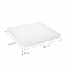 FORFICE BC 36W Stropní svítidlo, těleso plast bílá, difuzor plast opál, LED 36W, 2600lm, denní 6000K, Ra80, 230V, IP20, tř.1, rozměry 430x60mm. náhled 5