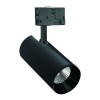 CAMANA 25W VÝPRODEJ Bodové svítidlo, těleso hliník, povrch černá, LED 25W, 2500lm, teplá 3000K, vyzař úhel 36°, 60° výměnný reflektor součástí, Ra80, 230V, IP20, 170x160x74mm, vč 3F adaptéru NORDIC ALUMINIUM náhled 1