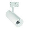 CAMANA 25W VÝPRODEJ Bodové svítidlo, těleso hliník, povrch černá, LED 25W, 2500lm, teplá 3000K, vyzař úhel 36°, 60° výměnný reflektor součástí, Ra80, 230V, IP20, 170x160x74mm, vč 3F adaptéru NORDIC ALUMINIUM náhled 2