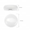 FULO R 8W, IP54, IK10 Stropní, nebo nástěnné venkovní svítidlo, materiál plast bílá, difuzor plast opál, LED 8W, 940lm, neutrální 4000K, 230V, IP54, IK10, tř.2, rozměry d=140mm, h=48mm. náhled 3