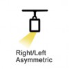 ASTORIA LED Závěsné svítidlo, těleso hliník, povrch bílá, LED 65W, neutrální 4000K, 8500lm, vyzař. 1x asymetriky, Ra80, stmív DALI, 230V, IP20, l=1414mm, 76x40mm, kabeláž 7 vodičů, koncovky SAMOSTATNĚ náhled 1