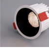 HC03, LED 15W, CCT, TUYA Podhledové svítidlo, hliník, rámeček bílá, komínek bílá, LED 15W, 1800lm, TUYA Zigbee, stmívatelné, nast teplota CCT teplá 3000K - denní 6000K, Honeycomb UGR<19, Ra80, 230V, IP20, d=105mm, h=77mm náhled 4