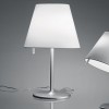 MELAMPO NOTTE Stolní lampa, těleso hliník, povrch šedostříbrná, klobouk náklopný, materiál textil povrch šedostříbrná, pro žárovku 1x42W, E14, 230V, IP20, d=230mm, h=400mm náhled 6