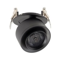 LIBERI BI R 15W/22W Podhledové bodové svítidlo, výklopné +-90°,  těleso kov, povrch bílá/černá, LED 15W/22W, teplá 3000K/neutrální 4000K, ZOOM nastavitelný vyzař. úhel 15°-45°, Ra90, UGR<19, 230V, IP40, tř.2, rozměry dle typu.