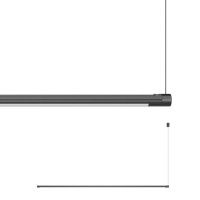 MIKADO HL 6,5W Závěsné svítidlo, základna a těleso hliník, povrch černá, difuzor plast opál, LED 6,5W, 635lm, teplá 3000K, Ra90, 24V, IP40, tř.3, rozměry d=16mm, l=1040mm, vč závěs lanka l=510mm, lze zkrátit.