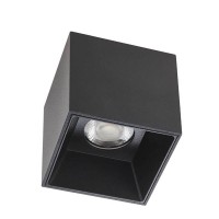 BLACKBURN SQ LED 6W, 18W, UGR<10 Stropní, bodové svítidlo, materiál hliník, povrch bílá, nebo černá, LED 6W, nebo 18W, teplá 2700K, 3000K, neutrální 4000K, vyzař. úhel 38°, UGR<10, Ra80, 230V, IP20, tř.2, rozměry dle typu
