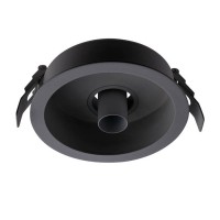 DELENO LED 9W klip Podhledové, bodové svítidlo, nastav směr sv, materiál hliník, povrch bílá, nebo černá, krycí plast transparentní, LED 9W, teplá 2700K/3000K, neutrální 4000K, UGR<10, Ra90, 230V, IP20, tř.2, rozměry dle typu, vč trafa