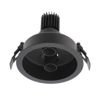 DELENO LED 2X9W klip Podhledové, dvoubodové svítidlo, nastav směr sv, materiál hliník, povrch bílá, nebo černá, krycí plast transparentní, LED 2x9W, teplá 2700K/3000K, neutrální 4000K, UGR<10, Ra90, 230V, IP20, tř.2, rozměry d=140mm, h=113mm, vč trafa