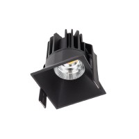 VIANUS LED 15W 700MA Stropní, podhledové, bodové, komínkové svítidlo, materiál hliník, povrch bílá/zlatá/černá, krycí sklo čiré, LED 15W, teplá 3000K/neutrální 4000K, 700mA, vyzař. úhel 50°, IP20, Ra80/Ra90, tř.3, 74x74x82mm, trafo samostatně