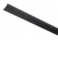 WORTHING LINCE FC 48V 33mm Krycí lišta profilu lištového systému, těleso plast, povrch černá, rozměry 2500x36x8mm.