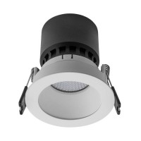 BLANDA 1X35W GU10 KRUH Stropní, podhledové, bodové, komínkové svítidlo, těleso hliník, povrch vnější bílá, vnitřní bílá/černá/zlatá, pro žárovku 1x35W, GU10, ES50, 230V, IP40, tř.1, rozměry d=80mm, h=35mm