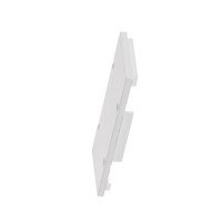 DEVONO koncovka Koncovka profilu pro LED pásky s otvorem/bez otvoru, materiál plast, povrch bílá, v balení 1 ks, rozměry 30x85x5mm