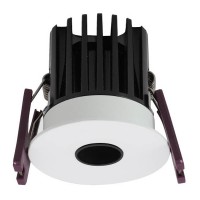 PUNTO LED 9W Stropní, podhledové, bodové svítidlo, těleso hliník, povrch černá, nebo bílá, LED 9W, teplá 3000K, nebo neutrální 4000K, Ra90, vyzařovací úhel 30°, 230V, IP20, rozměry d=60mm, h=60mm, trafo na kabelu