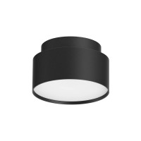 HES I 10W+2W/16W+2W Stropní přisazené svítidlo, těleso kov, povrch bílá/černá, difuzor plast, LED 10W+2W/16W+2W, teplá 3000K/neutrální 4000K, vyzař. úhel 100°, Ra90, 230V, IP40, svítí nahoru/dolů