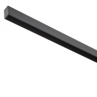 LINCE RCS 48V 15mm Stropní, přisazená, nebo závěsná, napájecí lišta kolejnicového systému osvětlení, materiál hliník, povrch černá, 48V, max zátěž 350W, IP20, tř.3, rozměry 2500x33x19mm, šířka slotu pro svítidla 15mm