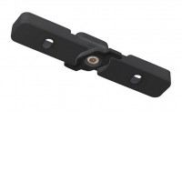 LINCE MP 48V 15mm Montážní příchytka lišty kolejnicového systému, těleso plast, povrch černá, rozměry 68x12,3x9mm.