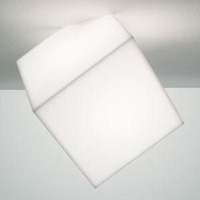 EDGE Stropní svítidlo kostka, těleso termoplast, povrch bílá, pro úspornou žárovku 1x20W/23W, E27, 230V, do koupelny IP65, zař.tř.2, rozměry dle typu