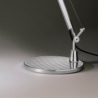 TOLOMEO BASE Základna pro stolní lampu, kruhová, materiál hliník, barva dle provedení.