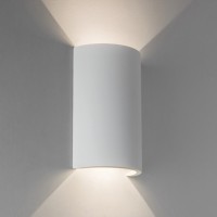 CRANDAL LED Nástěnné svítidlo, základna kov, materiál sádra, povrch bílá, LED 2x3W/2x6W, teplá 2700K, Ra80, GU10, 230V, IP20, tř.1, rozměry dle typu, svítí nahoru/dolů