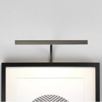 DINIT LED OBLOUK Nástěnné svítidlo, pro osvětlení obrazů, nastavitelný sklon svícení, materiál kov, povrch nikl mat, bronz, LED 5,1W/6,8W/10,2W, teplá 2700K, Ra80, 12V, IP20, tř.3, rozměry dle typu, Bez trafa