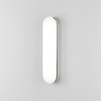 ADACHIT LED DO KOUPELNY Nástěnné svítidlo, základna kov, povrch chrom lesk, difuzor sklo opál, LED 11,2W/15,1W, 660lm/1015lm, teplá 3000K, Ra80, 230V, do koupelny IP44, tř.2, rozměry dle typu, vč. trafa,, vč.sv.zdr