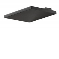 BANGOR Nástěnné svítidlo, těleso hliník, povrch bílá/černá, difuzor sklo, LED 10W, 850lm, teplá 3000K, 230V, IP20, rozměry 120x30x150mm, svítí nahoru.