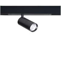 BISU 10W/20W, CCT-BT, 230V, 230V Bodové svítidlo, do magnetického systému, těleso kov, povrch černá, LED 10W, 20W  smart TUYA Bluetooth stmívatelné, CCT nastav. teplota teplá 3000K-denní 6000K, vyzař. úhel 24°, 230V, IP20, rozměry dle typu.
