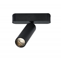 BONA TR 7W/12W, 48V Bodové svítidlo do magnetického systému, nastav. směr svícení, těleso kov, povrch černá, dif plast opál, LED 7W/12W, teplá 3000K/neutrální 4000K, vyzař. úhel 24°, 48V, IP20, rozměry dle typu.