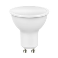 LED BULB GU10 SMART Chytrá LED žárovka 4,9W, 415lm, GU10, ES50, Ra80, vyzař. úhel 120°, 230V, pomocí aplikace Google Assistant, Amazon Alexa nastavitelná teplota CCT 2700K-6500K, stmívatelná, d=50mm, h=54mm