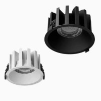 JASON LED ED 9W, 12W, 15W, 18W, IP44 Podhledové bodové svítidlo, těleso hliník, povrch čená, bílá, zlatá mat,  LED 9W, 12W, 15W, 18W, teplá 3000K, neutrální 4000K, Ra80, 230V, IP44, d=75mm, h=65mm