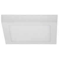 PESTO LED 18W/24W čtvercové Stropní svítidlo, základna kov, povrch bílá, difuzor plast, LED 18W/24W, teplá 3000K, 230V, IP20, tř.1, rozměry dle typu