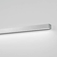 NANOLINE W Nástěnný hliníkový profil, pro LED pásek povrch elox šedosříbrná, vč difuzoru plexi čiré, nebo opál, š=25mm, v=30mm, max délka v celku až 6m, cena za 1 metr