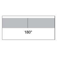 BORDLINE AC180° Přímá spojka, pro instalaci LED profilu, materiál kov.