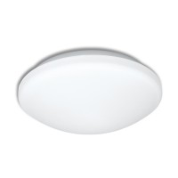 INKE LED B Stropní svítidlo, těleso plast nebo kov, povrch bílá, difuzor sklo, LED 18W/25W, teplá 3000K, neutrální 4100K, Ra80, 230V, do koupelny IP44, tř.1. rozměry dle typu