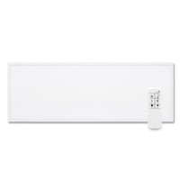 JAMESO 40W CCT Stropní, podhledové, svítidlo, těleso hliník, povrch bílá, difuzor plast opál, LED panel 40W, 4200lm, dálk. ovl. CCT teplota teplá 3000K-denní 6500K, stmív., Ra80, 230V, IP20, 1195x295mm, horní montáž