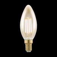 LM_LED Světelný zdroj LED, materiál sklo kov, LED 4W, E14, teplá 1700K, 320lm, Ra80, 20mA, 230V, životnost 25000h, rozměry dle typu