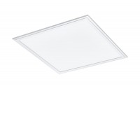 SALOBRENA1 Věstavěné stropní svítidlo, těleso hliník, povrch bílá, difuzor plast opál, LED 21W, 2700lm, neutrální 4000K, 230V, IP20, tř.2, rozměry 450x450x50mm