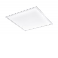 SALOBRENA-M Věstavěné stropní svítidlo, těleso hliník, povrch bílá, difuzor plast opál, LED 1X34W, 4600lm, neutrální 4000K, 230V, IP20, tř.2, rozměry 595x595x50mm