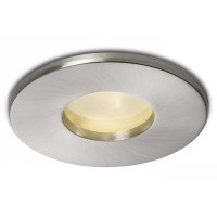CRUILO 1X50W GU10 Stropní podhledové svítidlo, těleso kov, difuzor sklo mat, pro žárovku 1x50W, GU10, 230V, do koupelny IP65/IP20, tř.1. rozměry d=83mm h=49mm