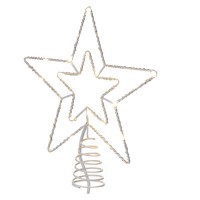 VH BASIC 30 LED hvězda bílá svítí stále, IP44 Spojovatelný vnitřní/venkovní systém, vánoční hvězda, 30 LED, teplá, studená, svítí stále, IP44, rozměry 285x255mm, kabel transparent, trafo SAMOSTANĚ