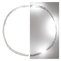 VR NANO řetěz 10/20 LED, baterie 2xAA, IP20 Vánoční nano řetěz, vnitřní, stále svítící, 10/20 LED, studená, teplá, vícebarevný, svítící část l=0,9 nebo 1,9m, přívodní kabel stříbrná nebo měděná  l=0,5m, na baterii 2xAA, 1,5V, IP20, časovač 6h/18h nebo stále