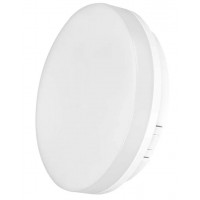 HELOT R 15W/24W/36W IP54 Venkovní přisazené svítidlo, těleso plast bílá, difuzor plast opál, LED 15W/1500lm, 24W/2400lm, 36W/3800lm, teplá 3000K/neutrální 4000K, 230V, zvýš. krytí IP54, rozměry dle typu.