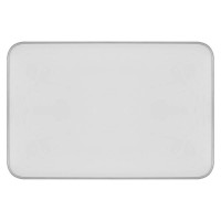 ALANO 72W CCT Stropní přisazené svítidlo, těleso kov, povrch bílá, difuzor plast opál, LED 72W, 5000lm, dálk. ovl (součástí) CCT teplota teplá 2700K-denní 6500K, stmív, 230V, IP20, rozměry 884x64x583mm.