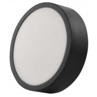 PLAM R 7W, 12W, 21W, 28W CCT Stropní přisazené svítidlo, těleso kov, povrch bílá/černá/broušený nikl, difuzor plast opál, LED 7,6W/12,5W/21W/28,5W, přepín. CCT teplota teplá 3000K-neutrální 4000K, dle typu stmívatelné TRIAC, 230V, IP40, rozměry dle typu.