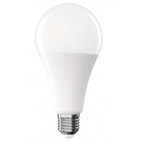 LED žárovka opál E27 20W Světelný zdroj, žárovka hrušková, sklo opál, LED 20W, 2452lm, E27, A80, teplá 2700K/neutrální 4000K/denní 6500K, 230V, d=80mm, l=156mm