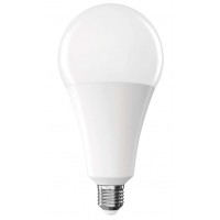 LED žárovka opál E27 28W Světelný zdroj, žárovka hrušková, sklo opál, LED 28W, 3452lm, E27, A90, teplá 2700K/neutrální 4000K, 230V, d=95mm, l=178mm